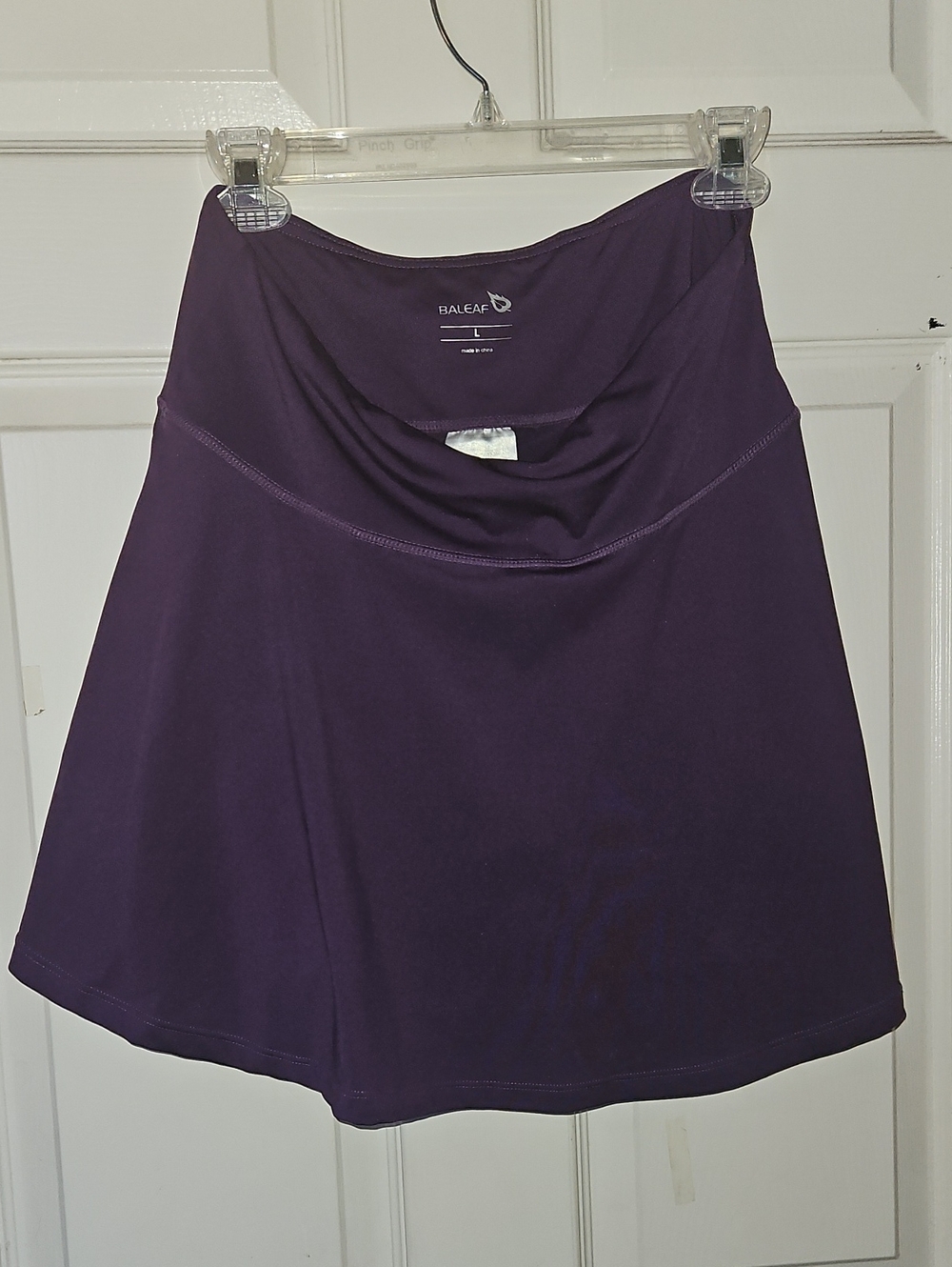Baleaf Deep Purple Skater Athletic Skirt